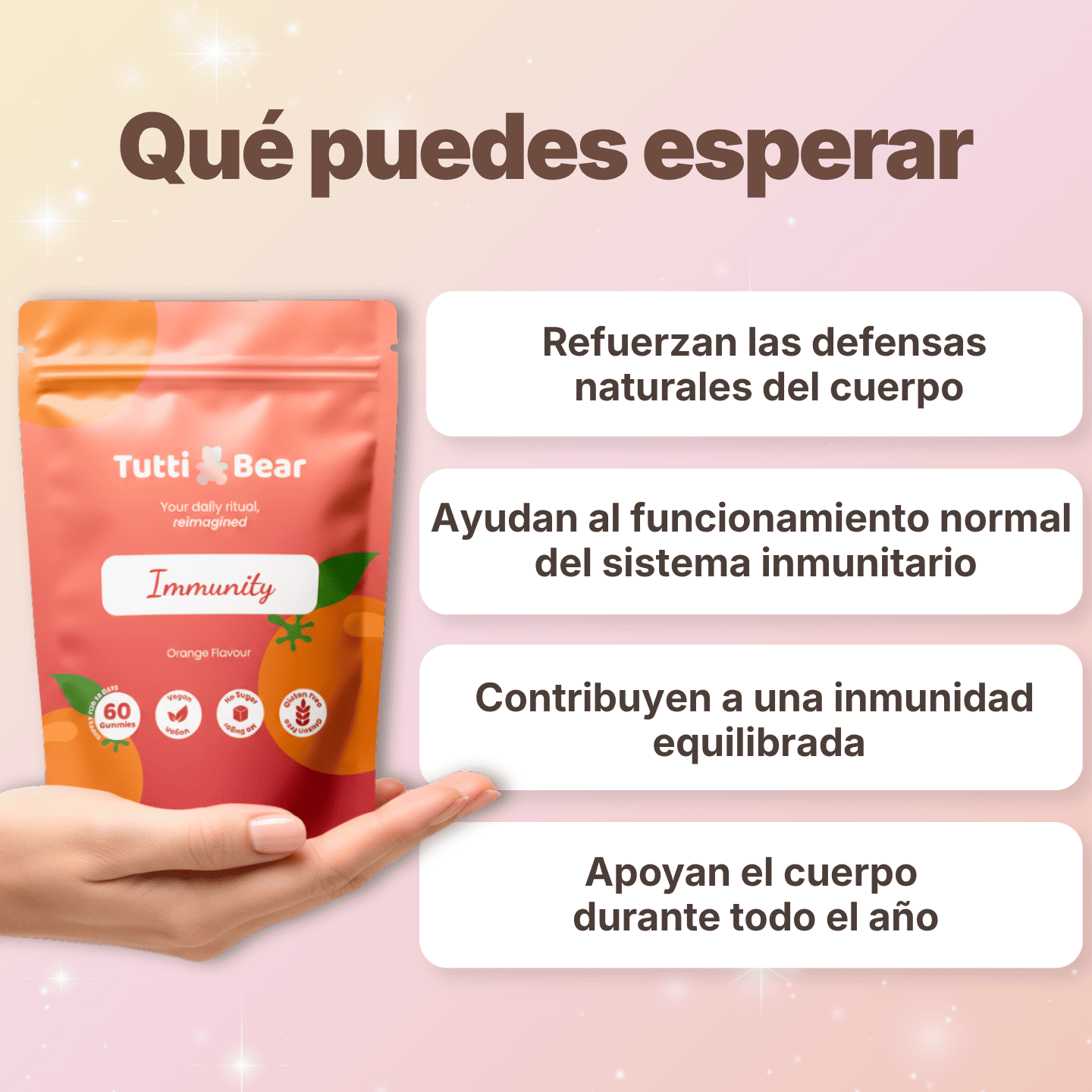 Gominolas para Inmunidad y Defensas con Equinácea