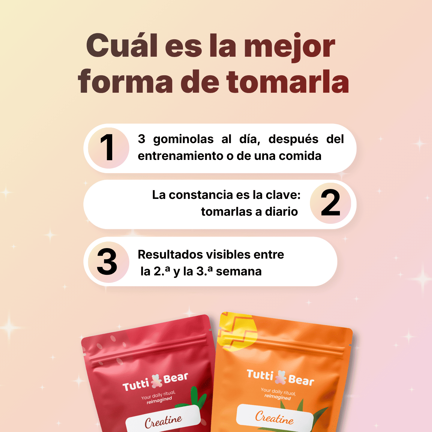 Gominolas de Creatina