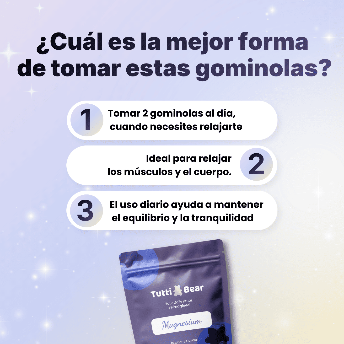 Gominolas de Magnesio