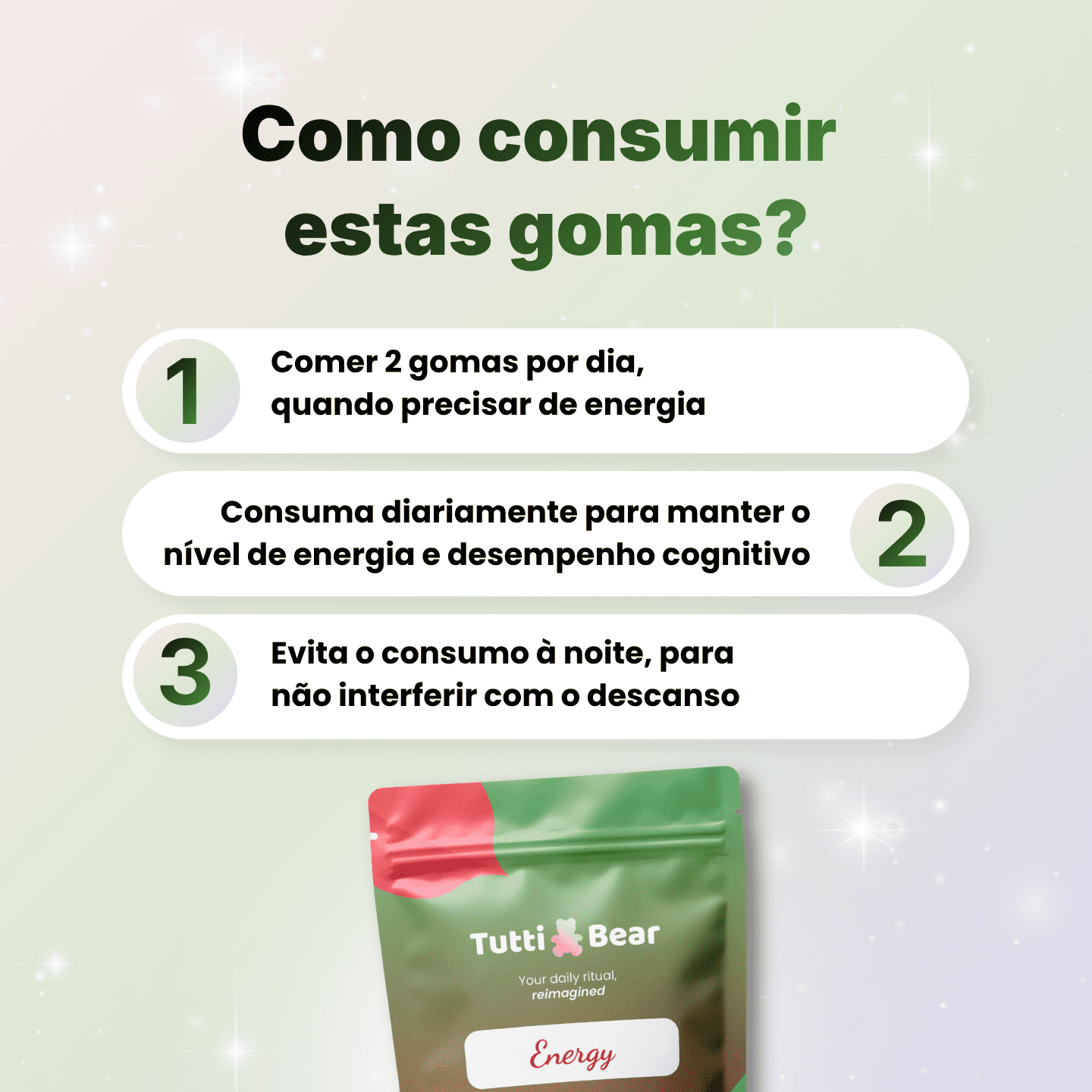 Gominolas de Energía con Guaraná