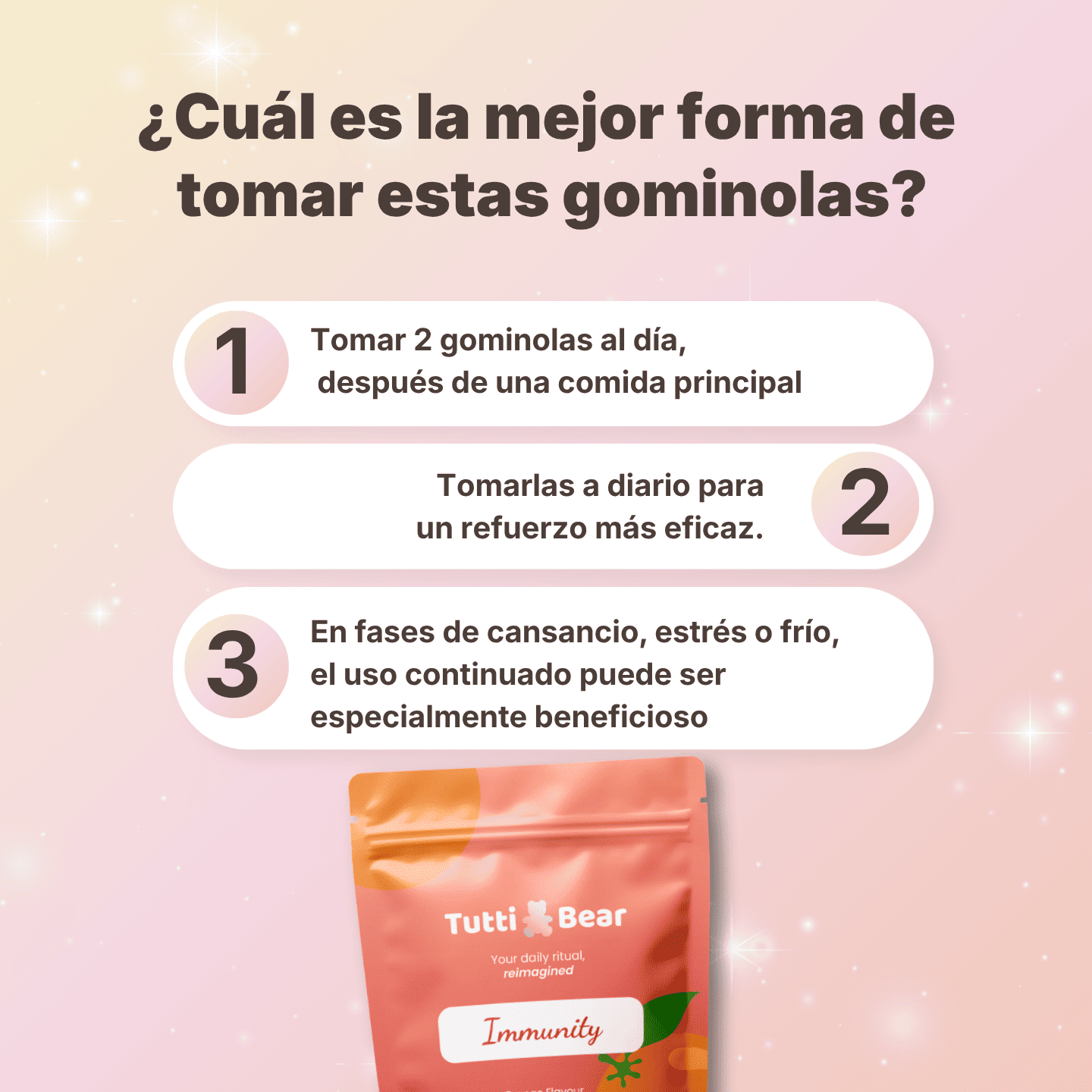 Gominolas para Inmunidad y Defensas con Equinácea