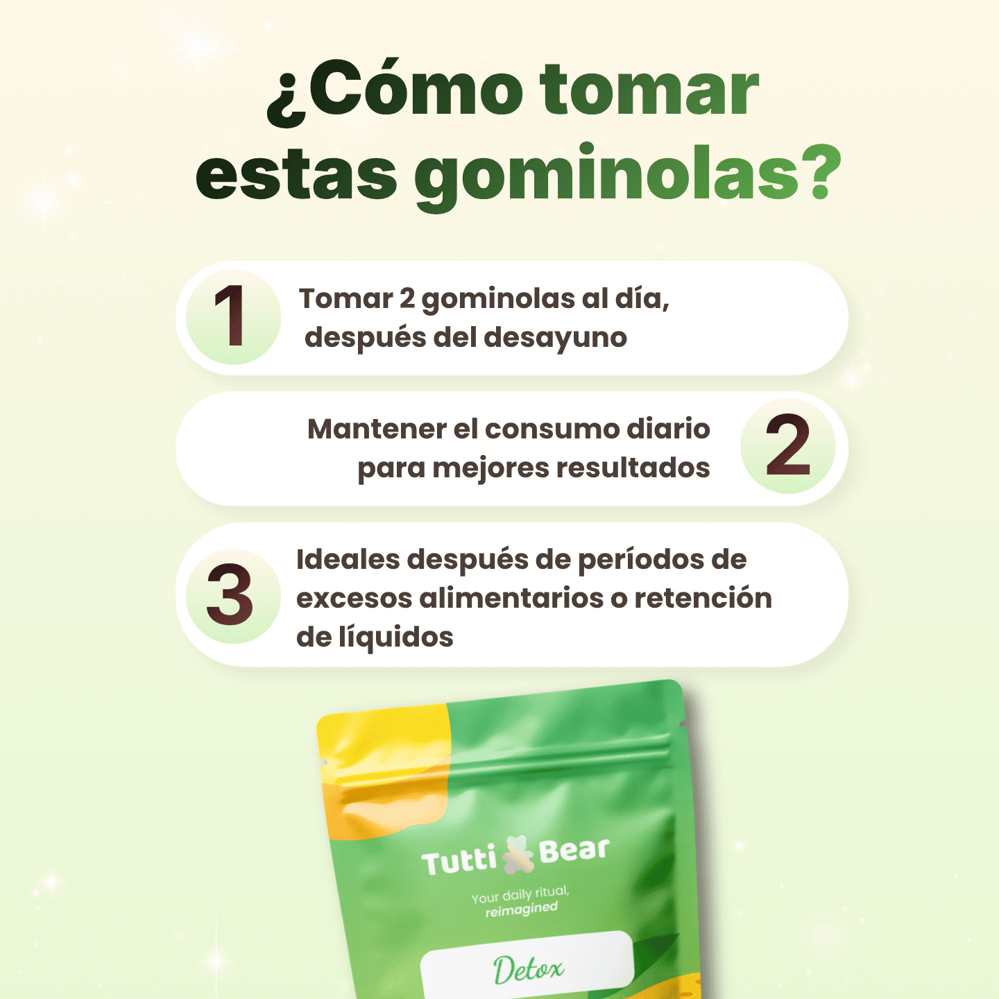 Gominolas Detox Diario