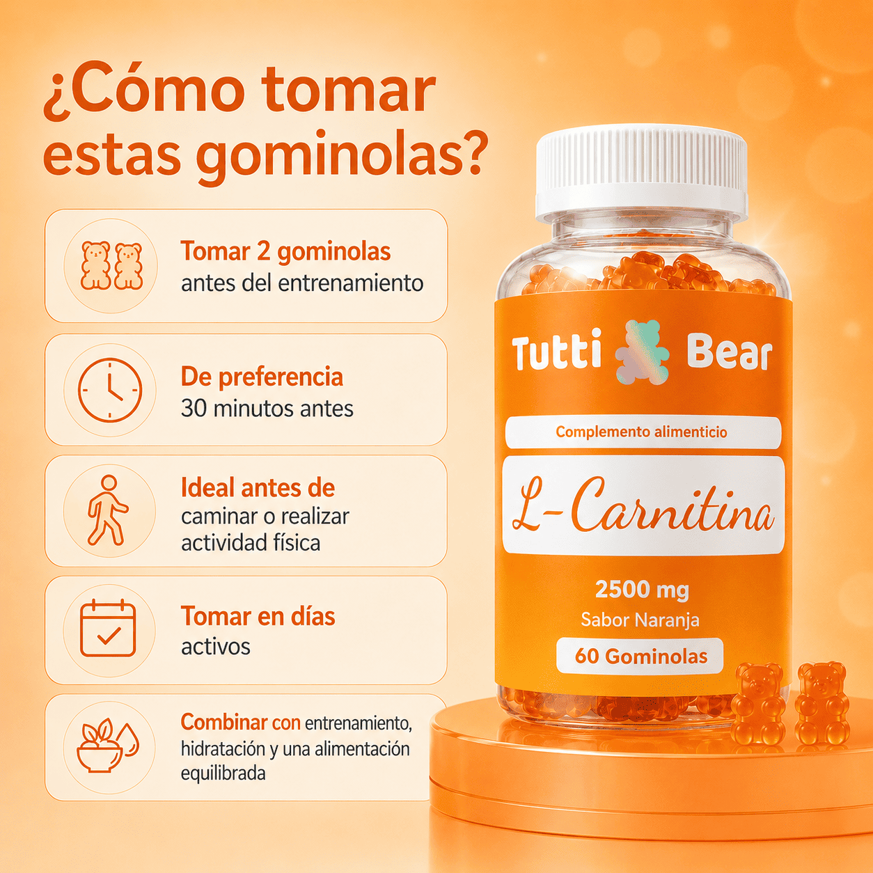 Gominolas L-Carnitina