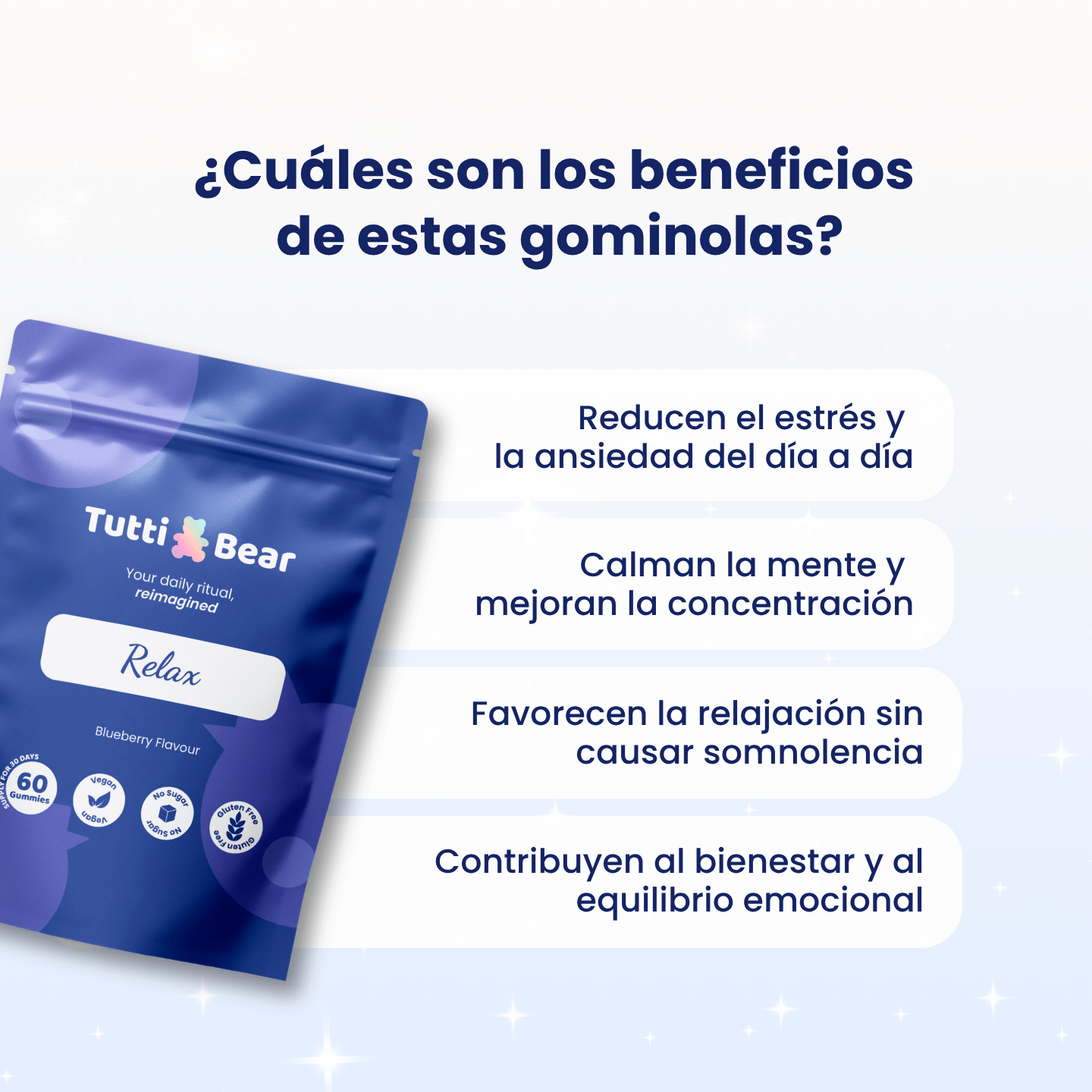 Gominolas Alivio del Estrés