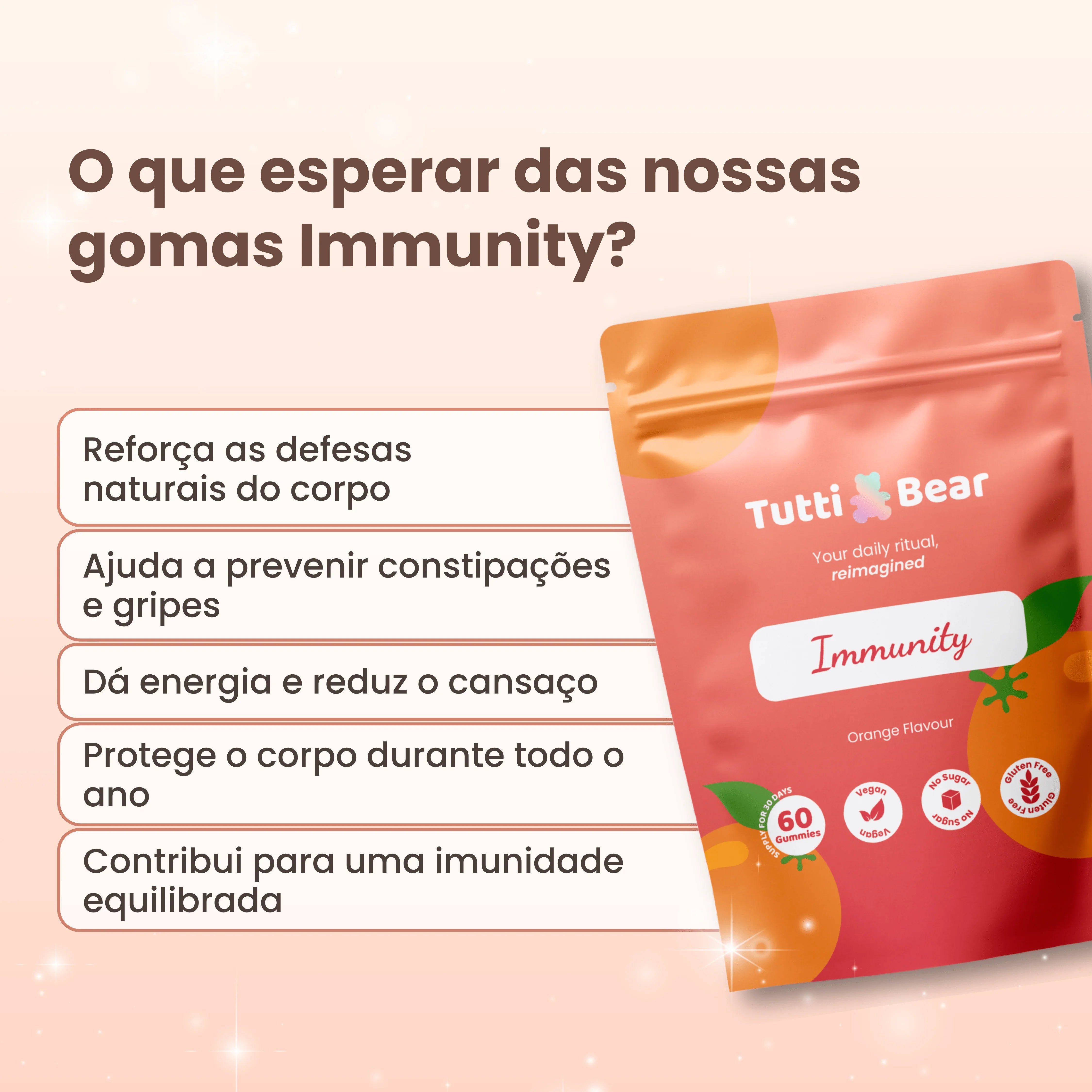 Gominolas para Inmunidad y Defensas con Equinácea