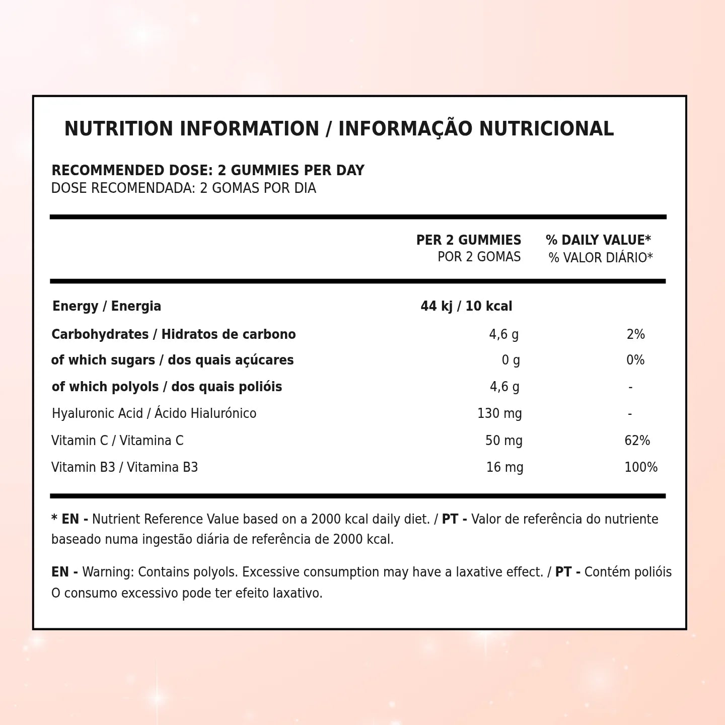 Gominolas para Hidratación y Firmeza de la Piel