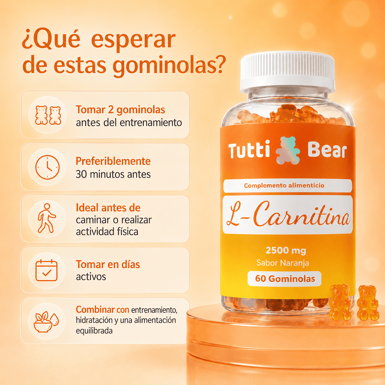 Gominolas L-Carnitina