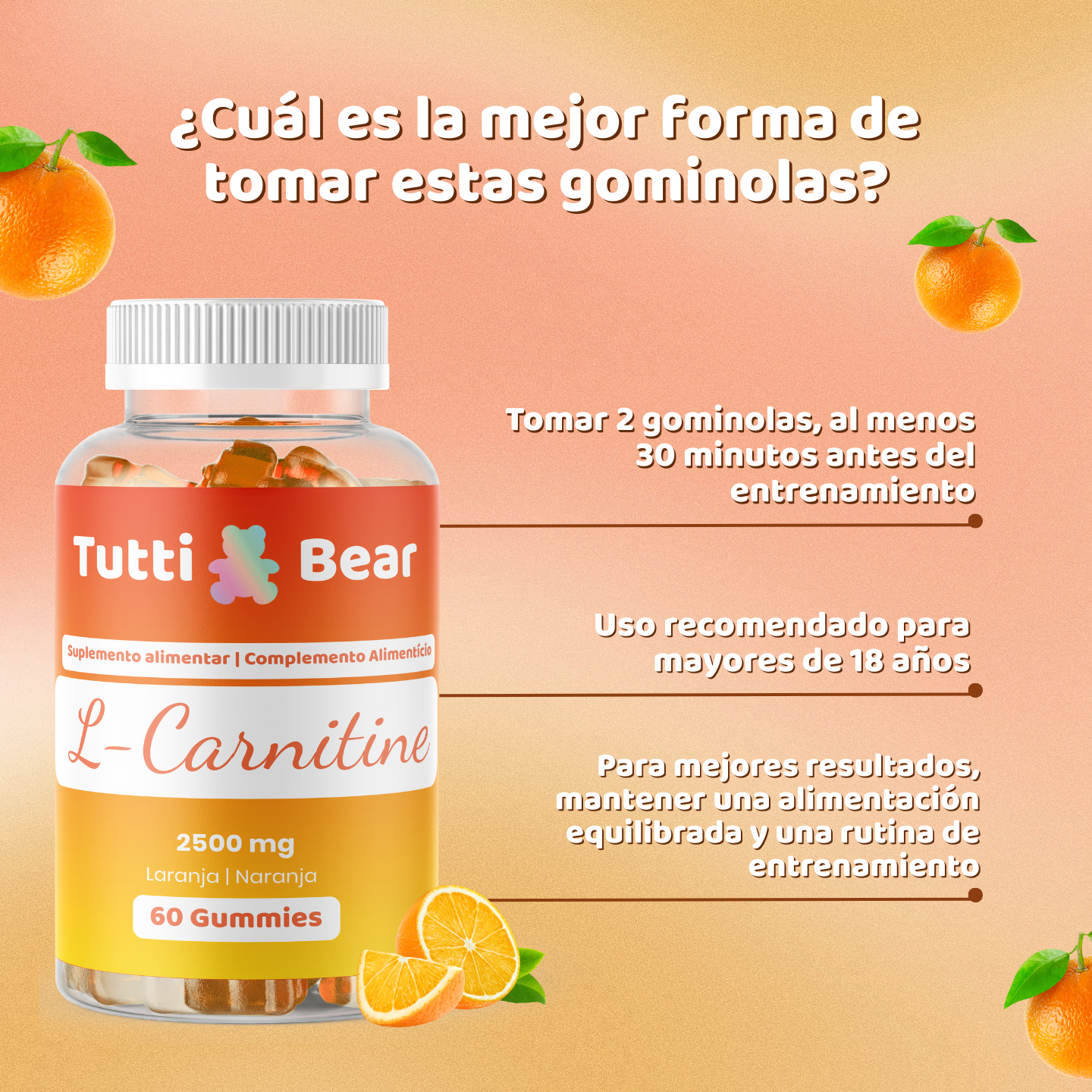 Gominolas L-Carnitina