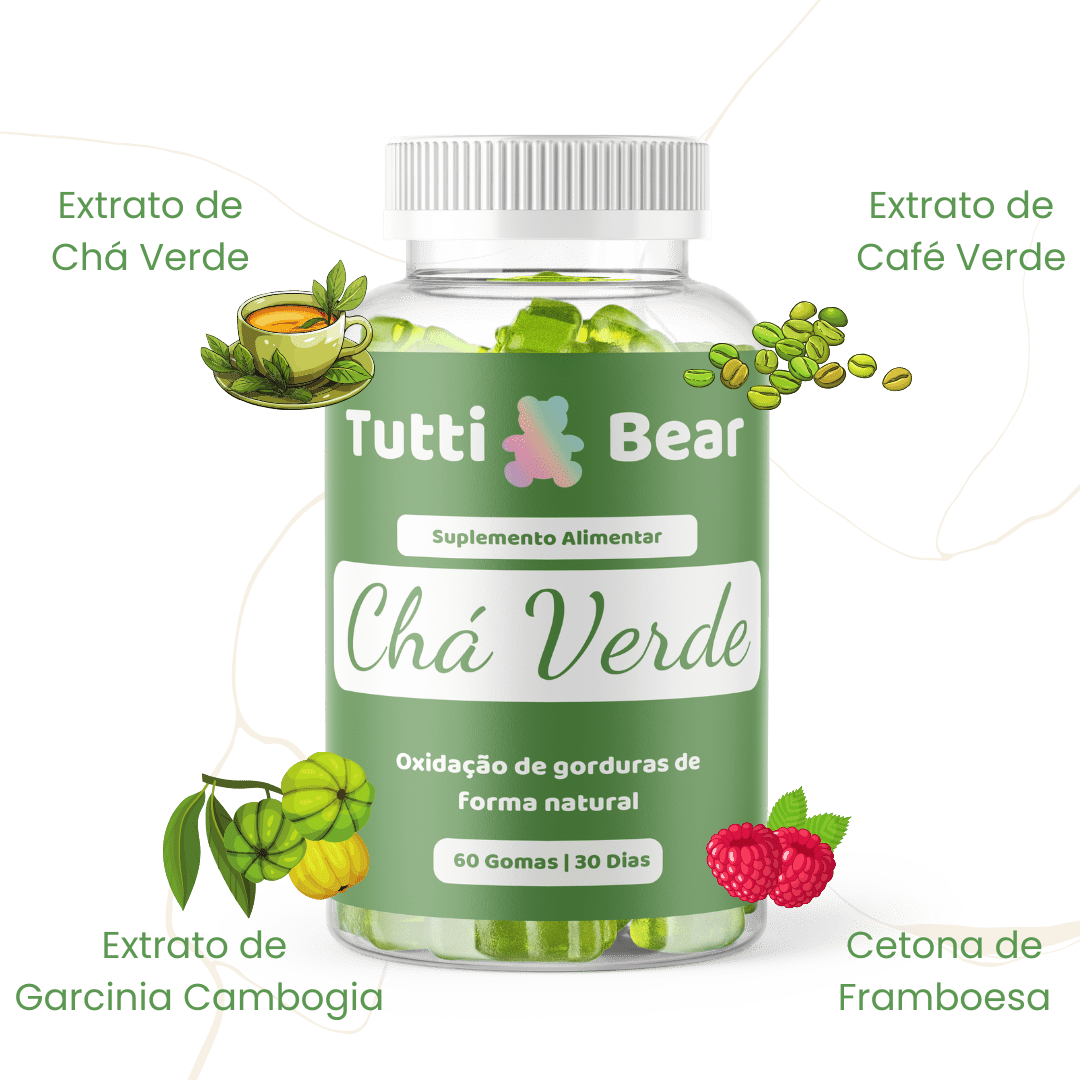 Green Tea Energy Gummies - TuttiBear