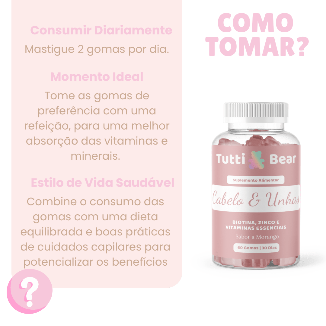 Hair Growth Gummies - TuttiBear