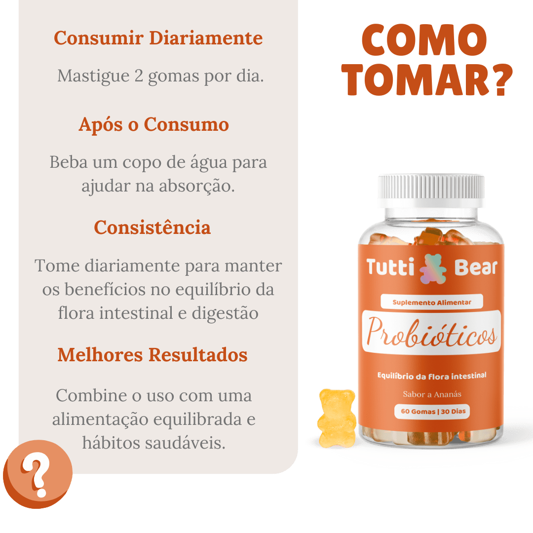 Probiotic Gummies - TuttiBear