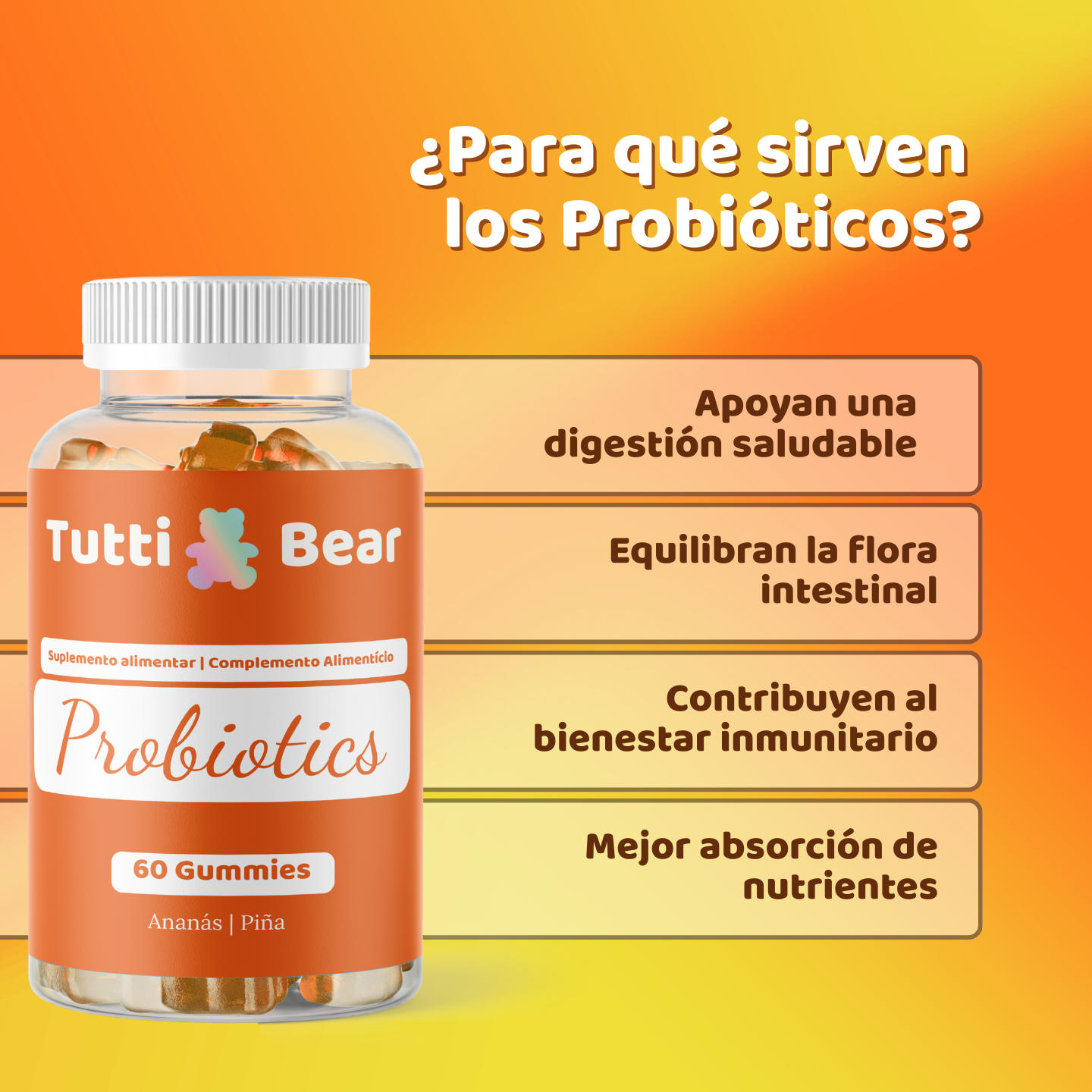 Gominolas Probióticas
