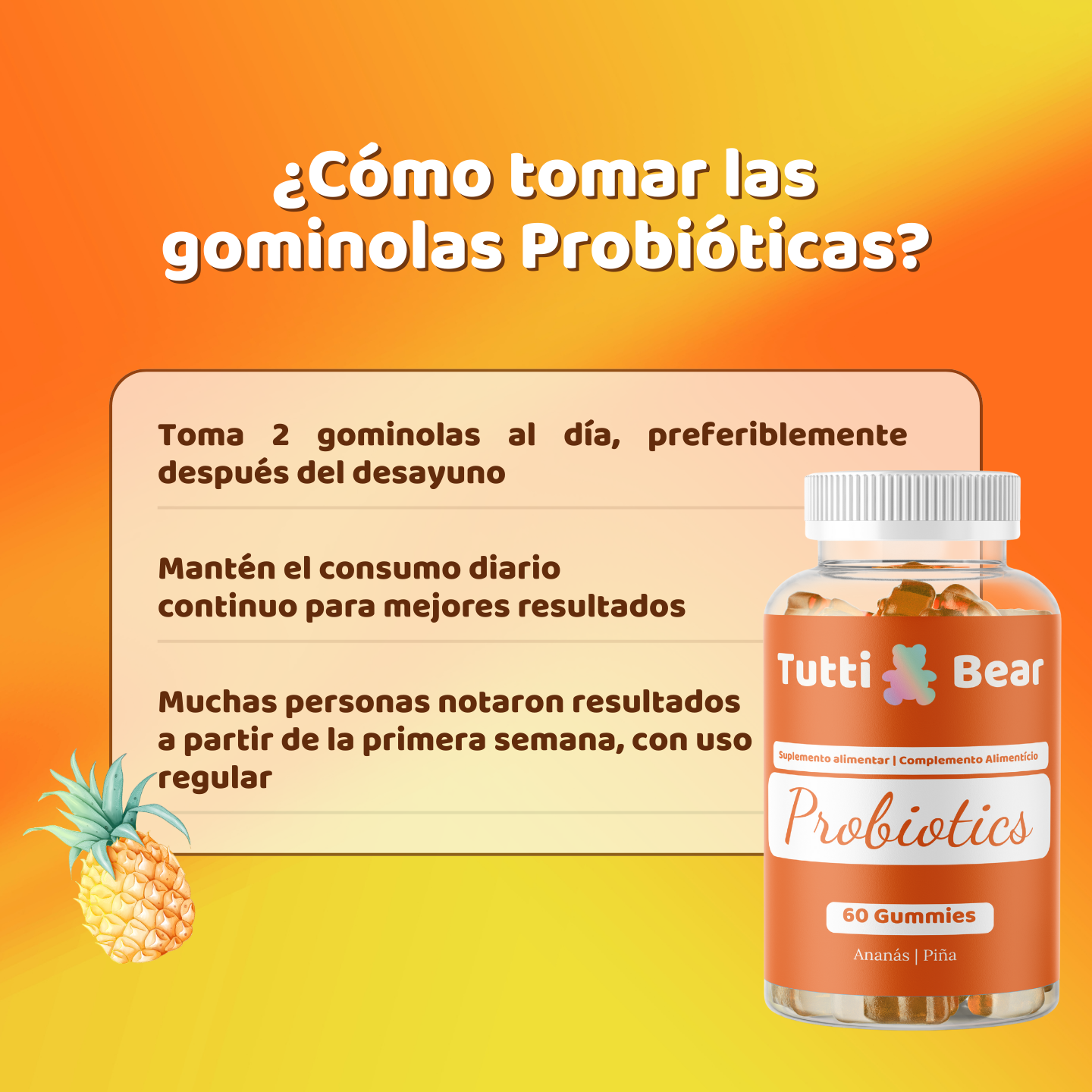 Gominolas Probióticas
