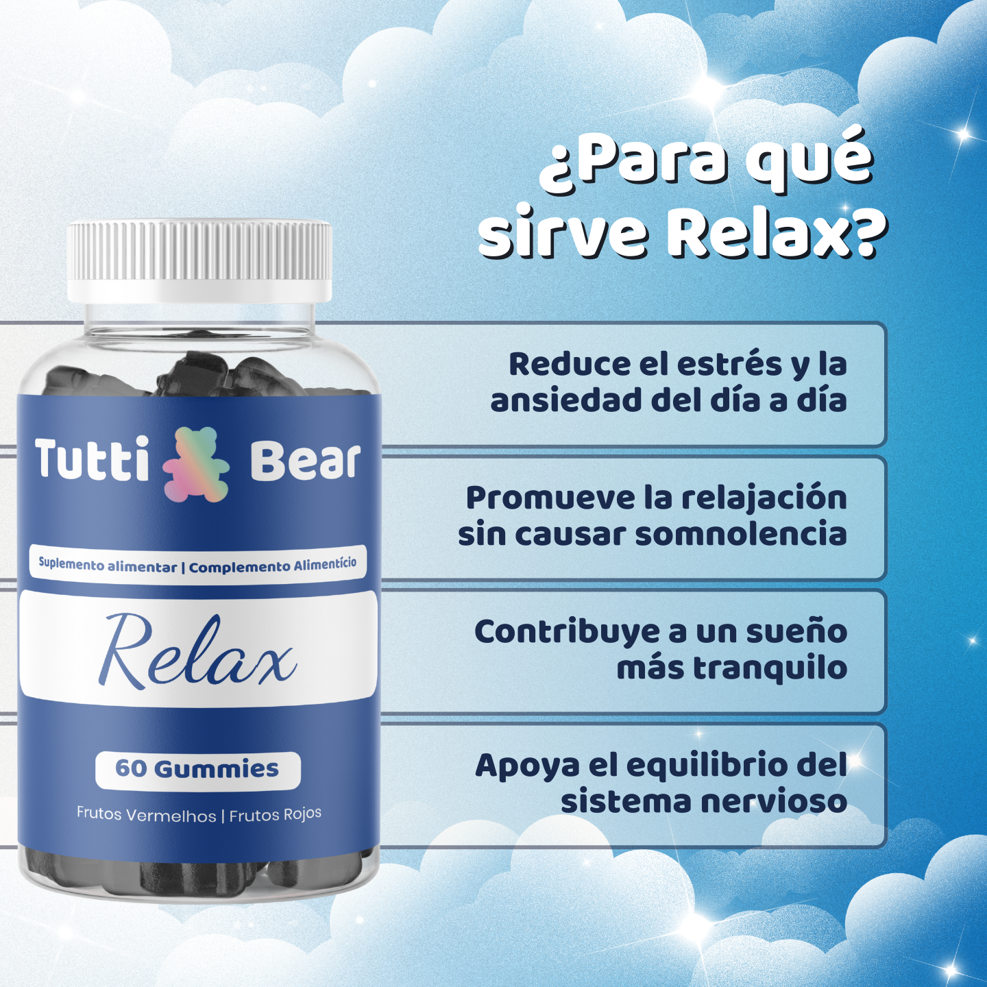Gominolas Alivio del Estrés