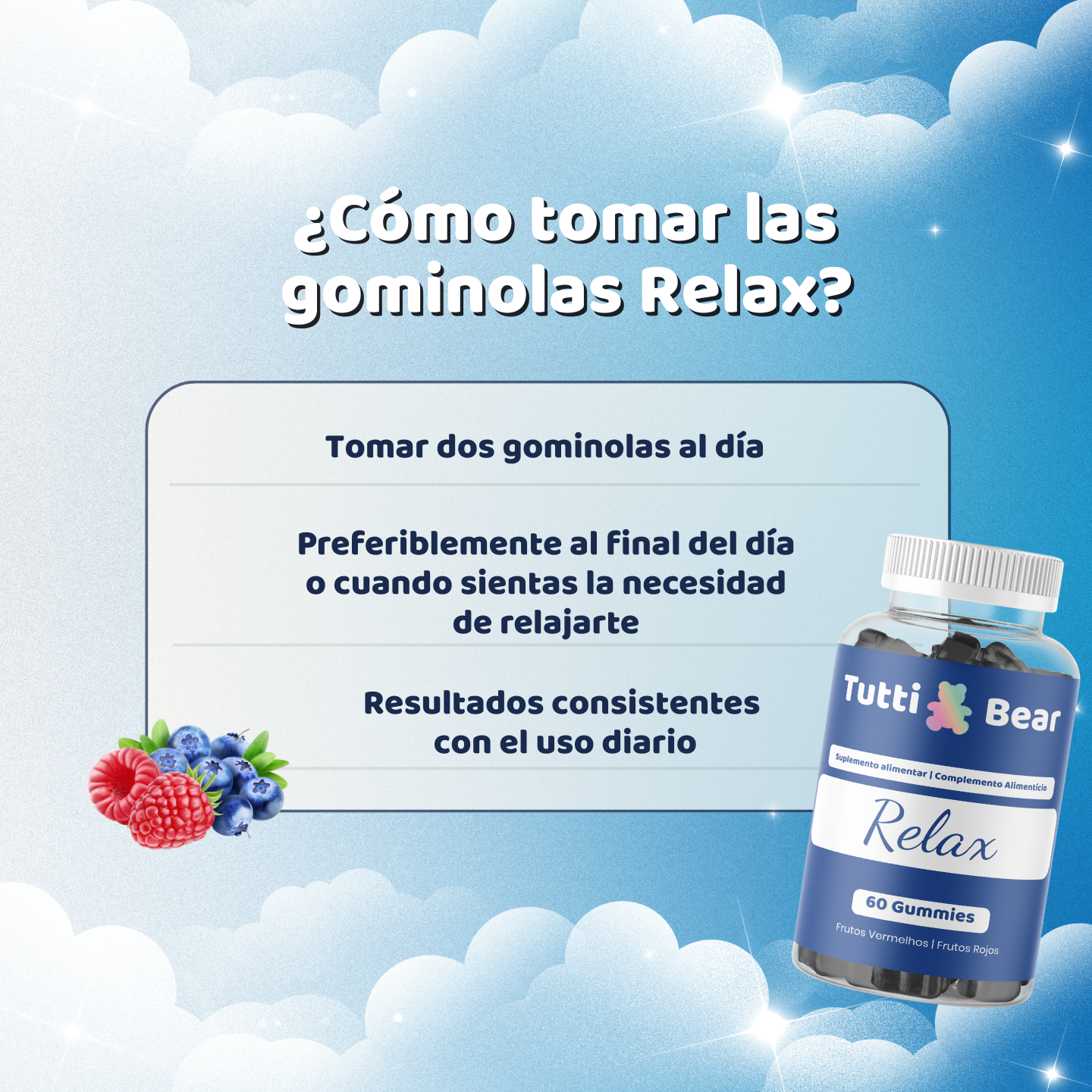 Gominolas Alivio del Estrés
